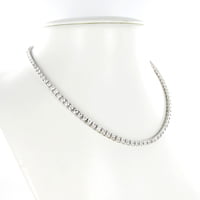 Rivière Diamond Necklace in 18 Karat White Gold