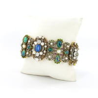 Belle �poque/Art Nouveau Bracelet with Opals, Pearls and Diamonds by Rothmuller