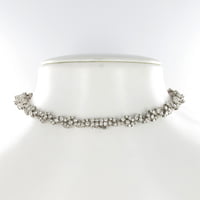 Impressive Diamond Necklace in White Gold 18 Karat