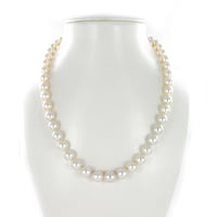 White South Sea Cultured Pearl Necklace Consisting of 49 Pearls