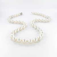 White South Sea Cultured Pearl Necklace Consisting of 49 Pearls White South Sea Cultured Pearl Necklace Consisting of 49 Pearls