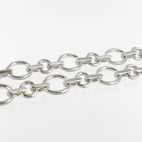 Spectacular Diamond Link Necklace in White Gold