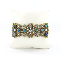 Belle �poque/Art Nouveau Bracelet with Opals, Pearls and Diamonds by Rothmuller