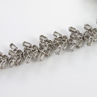 Impressive Diamond Necklace in White Gold 18 Karat