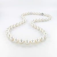 White South Sea Cultured Pearl Necklace Consisting of 49 Pearls