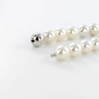 White South Sea Cultured Pearl Necklace Consisting of 49 Pearls