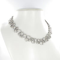 Superb Diamond Necklace in White Gold by Gübelin