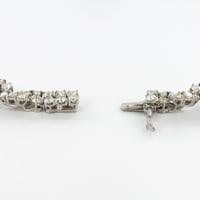 Impressive Diamond Necklace in White Gold 18 Karat Impressive Diamond Necklace in White Gold 18 Karat
