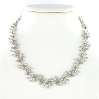 12 Carat Diamond White Gold 750 Necklace