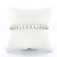 9.00 Carat Diamond Tennis Bracelet in 18 Karat White Gold 9.00 Carat Diamond Tennis Bracelet in 18 Karat White Gold