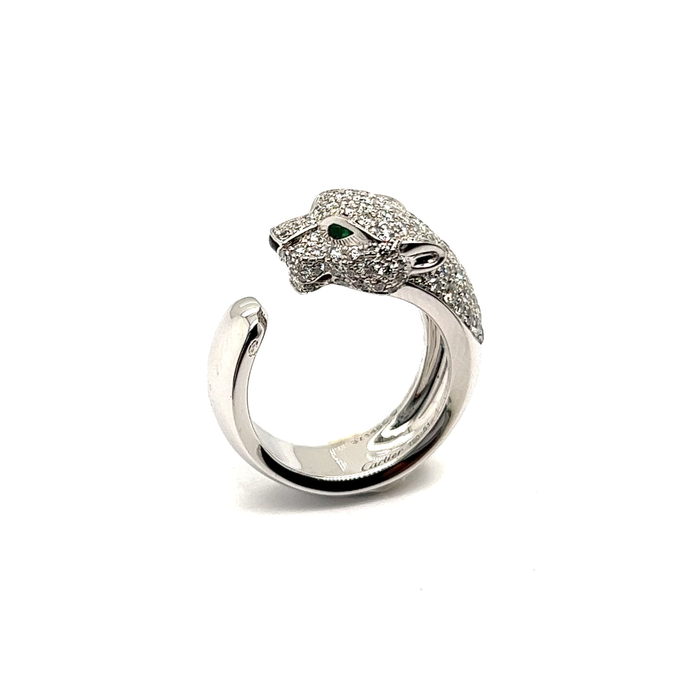 Panthère De Cartier Ring in White Gold Panthère De Cartier Ring in White Gold