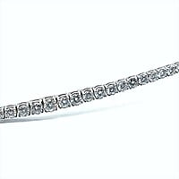 Classic Rivière Diamond Necklace in 18K White Gold by Bucherer