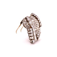 Artistic Diamond Clip in Platinum 950 Artistic Diamond Clip in Platinum 950