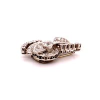 Artistic Diamond Clip in Platinum 950 Artistic Diamond Clip in Platinum 950
