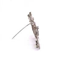Diamond Brooch in White Gold Diamond Brooch in White Gold