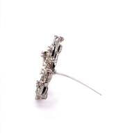 Diamond Brooch in White Gold Diamond Brooch in White Gold