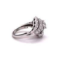 Diamond White Gold 750 Cocktail Ring