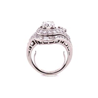 Diamond White Gold 750 Cocktail Ring Diamond White Gold 750 Cocktail Ring