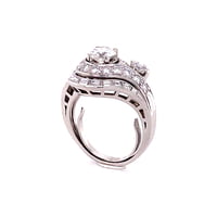 Diamond White Gold 750 Cocktail Ring Diamond White Gold 750 Cocktail Ring