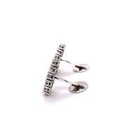 Bucherer Cufflinks in White Gold 18 Karat with Diamonds Bucherer Cufflinks in White Gold 18 Karat with Diamonds