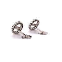 Bucherer Cufflinks in White Gold 18 Karat with Diamonds