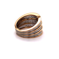 Diamond Rose and White Gold 750 Ring Diamond Rose and White Gold 750 Ring