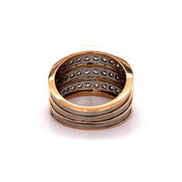 Diamond Rose and White Gold 750 Ring Diamond Rose and White Gold 750 Ring