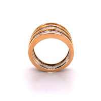 Diamond Rose and White Gold 750 Ring Diamond Rose and White Gold 750 Ring
