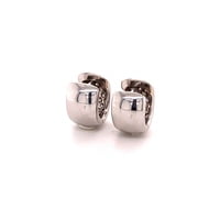 Pavé Diamond Clip-On Earrings in 18 Karat Whitegold Pavé Diamond Clip-On Earrings in 18 Karat Whitegold