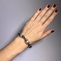 Bracelet with South Sea Cultural Pearls in Palladium 950 Bracelet with South Sea Cultural Pearls in Palladium 950