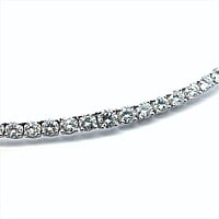 Classic Rivière Diamond Necklace in 18K White Gold by Bucherer Classic Rivière Diamond Necklace in 18K White Gold by Bucherer