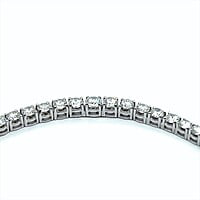 Classic Rivière Diamond Necklace in 18K White Gold by Bucherer