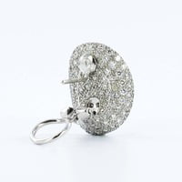 Fabulous Tahitian Cultured Pearl Diamond Earclips Fabulous Tahitian Cultured Pearl Diamond Earclips