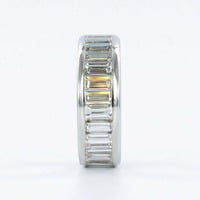 Gübelin Baguette Diamond Platinum Eternity Ring