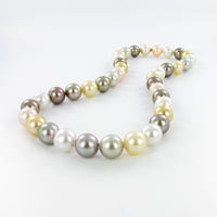 Tahitian, South Sea, and Freshwater Cultured Pearl Necklace Tahitian, South Sea, and Freshwater Cultured Pearl Necklace