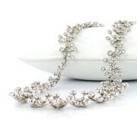 12 Carat Diamond White Gold 750 Necklace 12 Carat Diamond White Gold 750 Necklace