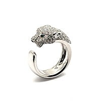Panthère De Cartier Ring in White Gold Panthère De Cartier Ring in White Gold