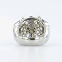 Gübelin Rock Crystal and GIA Certified Fancy Colored Diamond Ring Gübelin Rock Crystal and GIA Certified Fancy Colored Diamond Ring