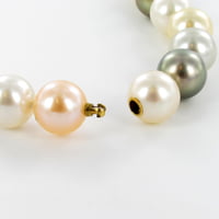 Tahitian, South Sea, and Freshwater Cultured Pearl Necklace Tahitian, South Sea, and Freshwater Cultured Pearl Necklace