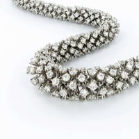 Diamond Necklace in White Gold 18K Diamond Necklace in White Gold 18K