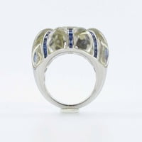 Gübelin Rock Crystal and GIA Certified Fancy Colored Diamond Ring Gübelin Rock Crystal and GIA Certified Fancy Colored Diamond Ring