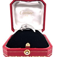 Panthère De Cartier Ring in White Gold