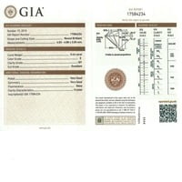 Gübelin GIA Certified 0.89 Carat Round Diamond White Gold Earstuds