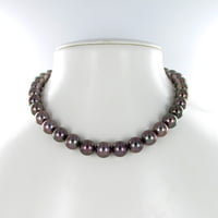 Multicolored Tahitian Cultured Pearl and Diamond Necklace Multicolored Tahitian Cultured Pearl and Diamond Necklace