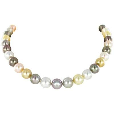 Tahitian, South Sea, and Freshwater Cultured Pearl Necklace