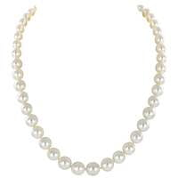 White South Sea Cultured Pearl Necklace Consisting of 49 Pearls White South Sea Cultured Pearl Necklace Consisting of 49 Pearls