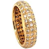 Diamond Eternity Ring in 18 Karat Yellow Gold