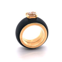 Exceptional Diamond Ring in 18K Rose Gold