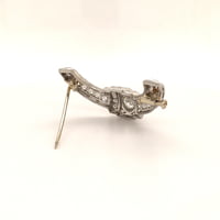 Art Deco Platinum and Diamond Brooch