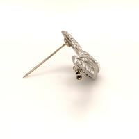 Art Deco Platinum and Diamond Brooch